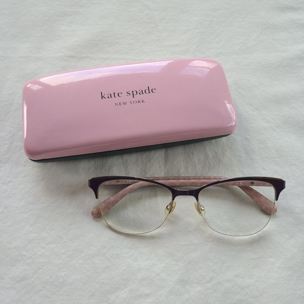 Kate Spade Women's Glasses Case - Includes Brieana B3V Frame Without Lenses
